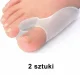 Silikona pirkstu atdalītāji ar aizsargu Hallux Valgus (2 gab.)
