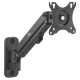 Maclean MC-458 sienas stiprinājums monitoram, 17-27\", 7kg, melns