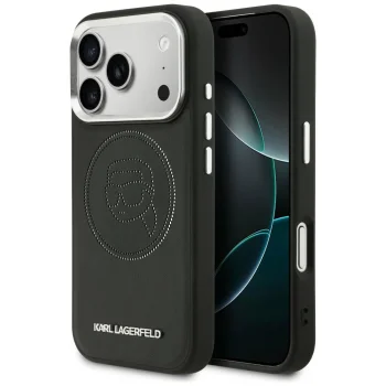 Karl Lagerfeld K Head Point Logo MagSafe vāciņš iPhone 17 Pro Max