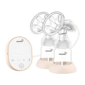 Grownsy EBP01 Bezvadu Elektriskais Piena Pumpis Krūts Sūknis | Double Cordless Electric Breast Pump