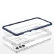 Hybrid Armor Clear 3 in 1 vāciņš Samsung Galaxy A73, zils