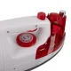 Kruzzel 00022570 bērnu sadzīves tehnikas komplekts 3-in-1, balts/sarkans