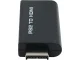 PS2 uz HDMI audio adapteris PlayStation 2 spēlēm, melns