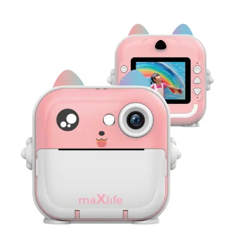 Momentfoto kamera bērniem Maxlife MXPC-100, rozā