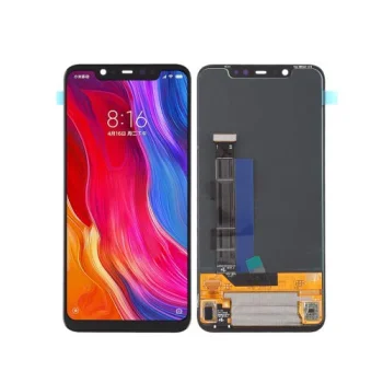 LCD ekrāns Xiaomi Mi 8 telefonam, melns