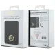 Ārējais akumulators Guess 4G Strassed Metal Logo MagSafe 15W 5000mAh, melns