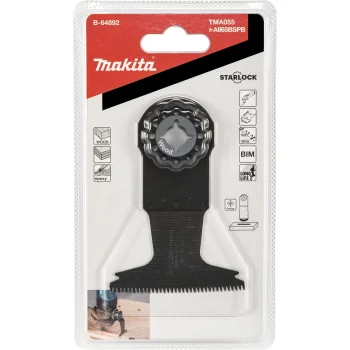 Iegremdējamais zāģa asmens Makita B-64892 TMA055 Starlock, 65 x 40 mm