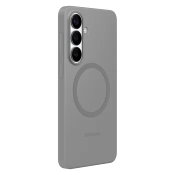 Samsung Silicone Magnet vāciņš priekš Samsung Galaxy S26+, pelēks
