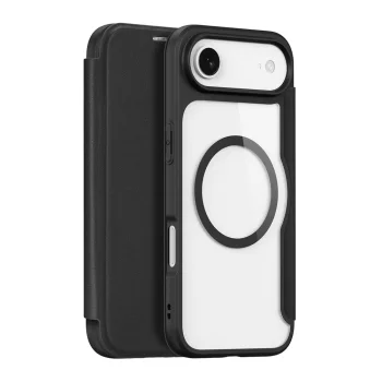 Atverams vāciņš Dux Ducis Skin X Pro, iPhone 17 Air, MagSafe, RFID, melns