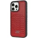 Audi iPhone 14 Pro vāciņš Synthetic Leather MagSafe, sarkans