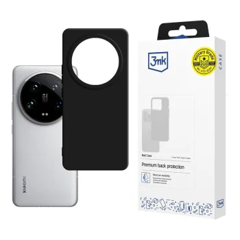 3mk Matt Case Xiaomi 14 Ultra vāciņš, melns
