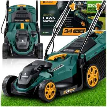 Elektriskais zāles pļāvējs Humberg HM-612, 1400 W, 34 cm