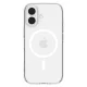 Spigen Liquid Crystal Mag vāciņš iPhone 17 ar MagSafe, caurspīdīgs/balts