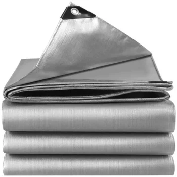 Iso Trade Gardlov 24653 Ūdensnecaurlaidīgs Tents 4x5m, Sudraba