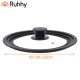 Ruhhy 3-in-1 universālais silikona un stikla vāks (18/20/22 cm)