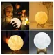 Dekoratīvā Nakts lampa 3D Mēness ar Pulti, RGB 14cm | Night LED Lamp Moon with Remote Control