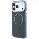 Mercedes Double Layer Iconic Logo MagSafe vāciņš iPhone 18 Pro Max / 17 Pro Max, tumši pelēks