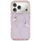 Karl Lagerfeld IML Choupettes Karl Script Logo MagSafe vāciņš iPhone 17 Pro, rozā