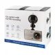 Auto video reģistrators DVR979G ar atpakaļskata kameru, Full HD, bēšs