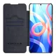 Nillkin Qin atverams vāciņš maciņš grāmatiņa Poco M4 Pro 5G / Note 11S 5G, melns
