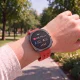 Pulksteņa siksniņa Tech-Protect Silicone Air priekš Samsung Galaxy Watch Ultra 47mm, sarkana