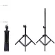 LED gredzena lampa 16 cm ar statīvu līdz 70 cm un dubulto tālruņa turētāju, USB
