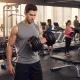 Movepro regulējama čuguna hantele ar paliktni, 2.5-24 kg