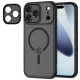 Tech-Protect MagCam MagSafe maciņš iPhone 17 Pro - Matēts melns | Phone Case Cover Matte Black