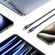 Tech-Protect UltraBoost USB-C / USB-C PD kabelis 60W 3A 1m, pelēks