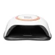 Glow V1 UV LED nagu lamp 168W, balta / zelta