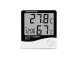 Meteo laika stacija pulkstenis termometrs, hidrometrs | Weather station clock