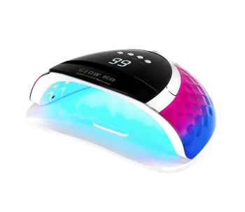 Glow YC57 UV/LED nagu lamp 268W, zili rozā