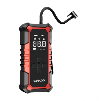 Bezvadu gaisa kompresors GOOLOO A6 Gear, 4–160 PSI, 7500 mAh