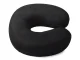 Ceļojumu kakla spilvens Memory Foam, melns