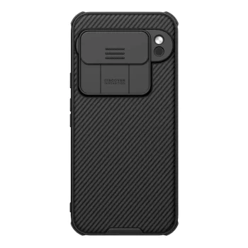 Google Pixel 9 Pro Nillkin CamShield Pro Case Cover with Camera Protection Shield, Black | Telefona Vāciņš Maciņš...