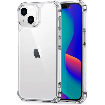 Apple iPhone 13 / 14 6.1'' ESR Air Armor TPU Case Cover, Transparent | Caurspīdīgs Silikona Vāciņš Maciņš...