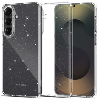 Tech-Protect FlexAir vāciņš Samsung Galaxy S26+, caurspīdīgs ar spīdumiem