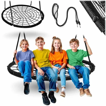 Šūpoles stārķa ligzda Neo-Sport NS-104 120 cm
