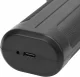 Elektriskā bezvadu putnu plūkšanas mašīna 2 ātrumi USB-C, melna