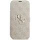 Guess Book 4G Metal Logo atverams vāciņš iPhone 18 Pro Max / 17 Pro Max, rozā