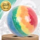 Putojoša vannas bumba Rainbow ar varavīksnes efektu, 180 g