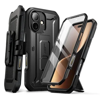 Supcase Unicorn Beetle Pro vāciņš Apple iPhone 17, Melns