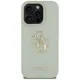 Guess Grained Big 4G Logo vāciņš Apple iPhone 16 Pro zaļš
