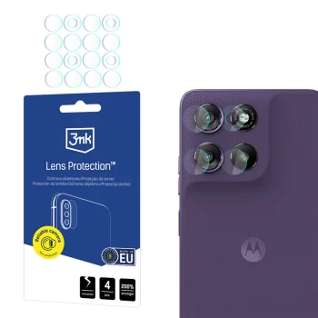 3mk Lens Protection hibrīda aizsargstikls Motorola Moto G67 / G77 kamerai
