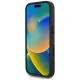 Aizsargvāciņš Guess Grained Roses Big 4G logo iPhone 16, melns