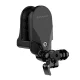 Ķiveres stiprinājums PULUZ rīcības kamerām (melns) | Helmet Mount for Action Cameras (Black)