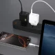 Dudao A28C 45W GaN lādētājs ar USB-C kabeli, melns