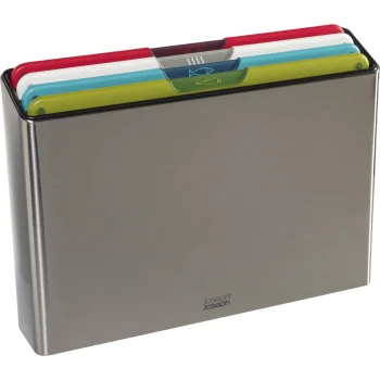 Joseph Joseph Folio Icon Steel 4 dēlīšu komplekts, daudzkrāsains
