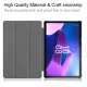 Lenovo Tab M10 (3rd Gen) (TB-328FU) Trifold Stand PU Leather Hard Protective Cover Case, Gray | Planšetes Vāciņš...