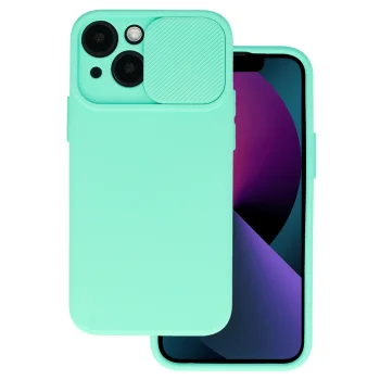 Apple iPhone 15 6.1'' Case Cover with Camshield, Mint | Telefona Maciņš Vāciņš Apvalks Bampers